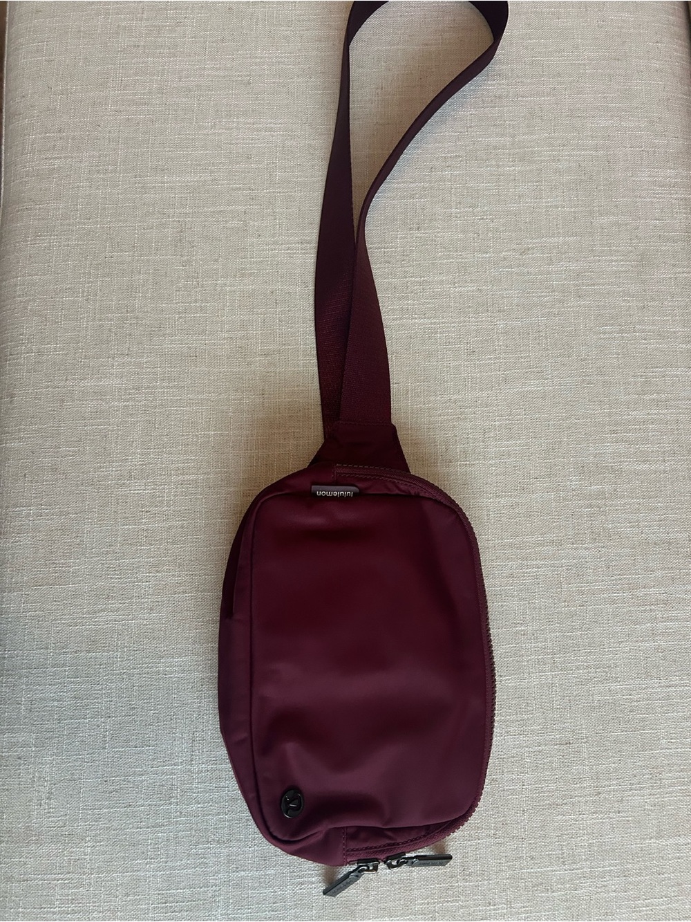 lululemon athletica Burgundy belt Bag